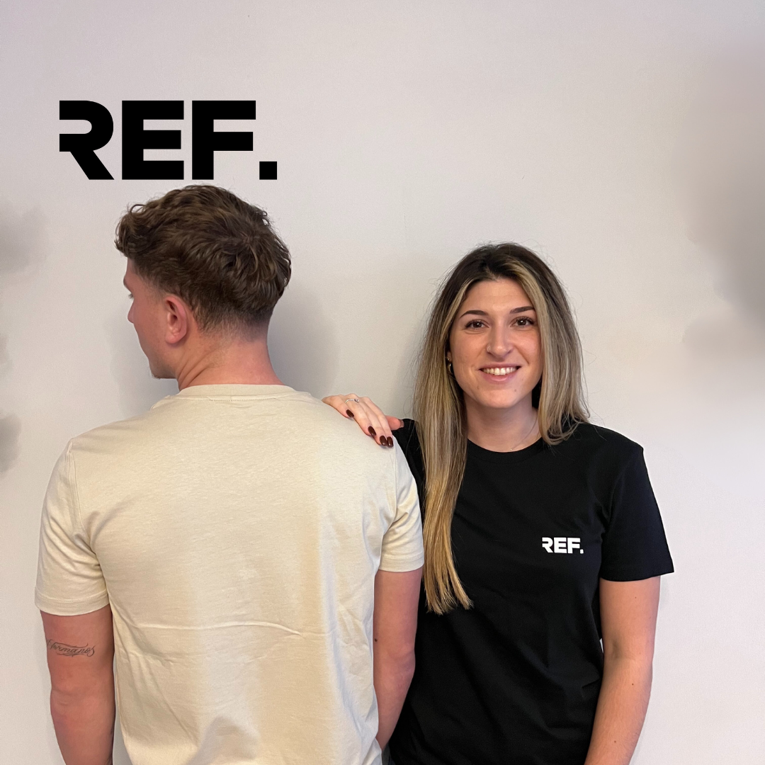 REF. T-Shirt - Zwart/Beige