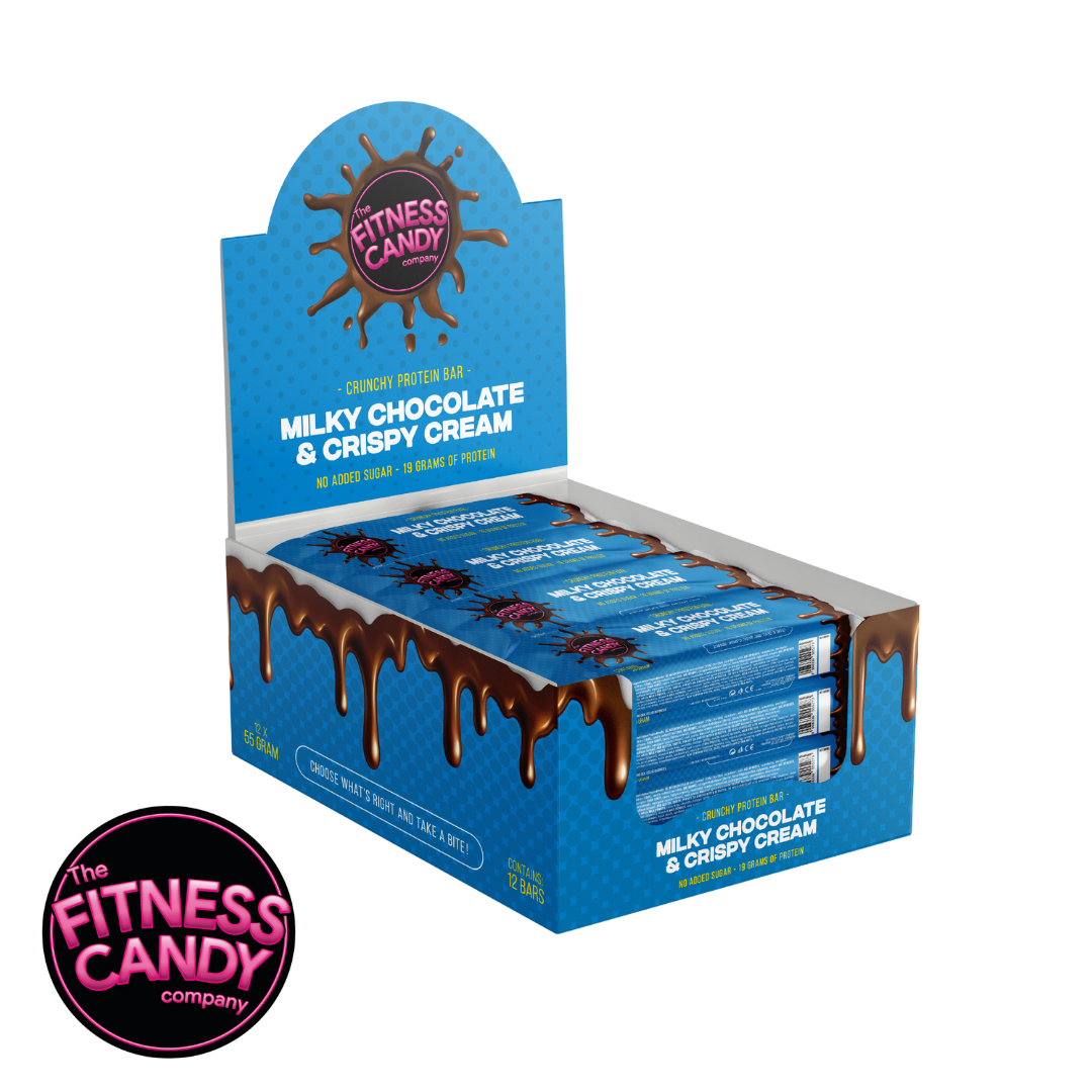 FITNESS CANDY Milky Chocolate & Crispy Cream