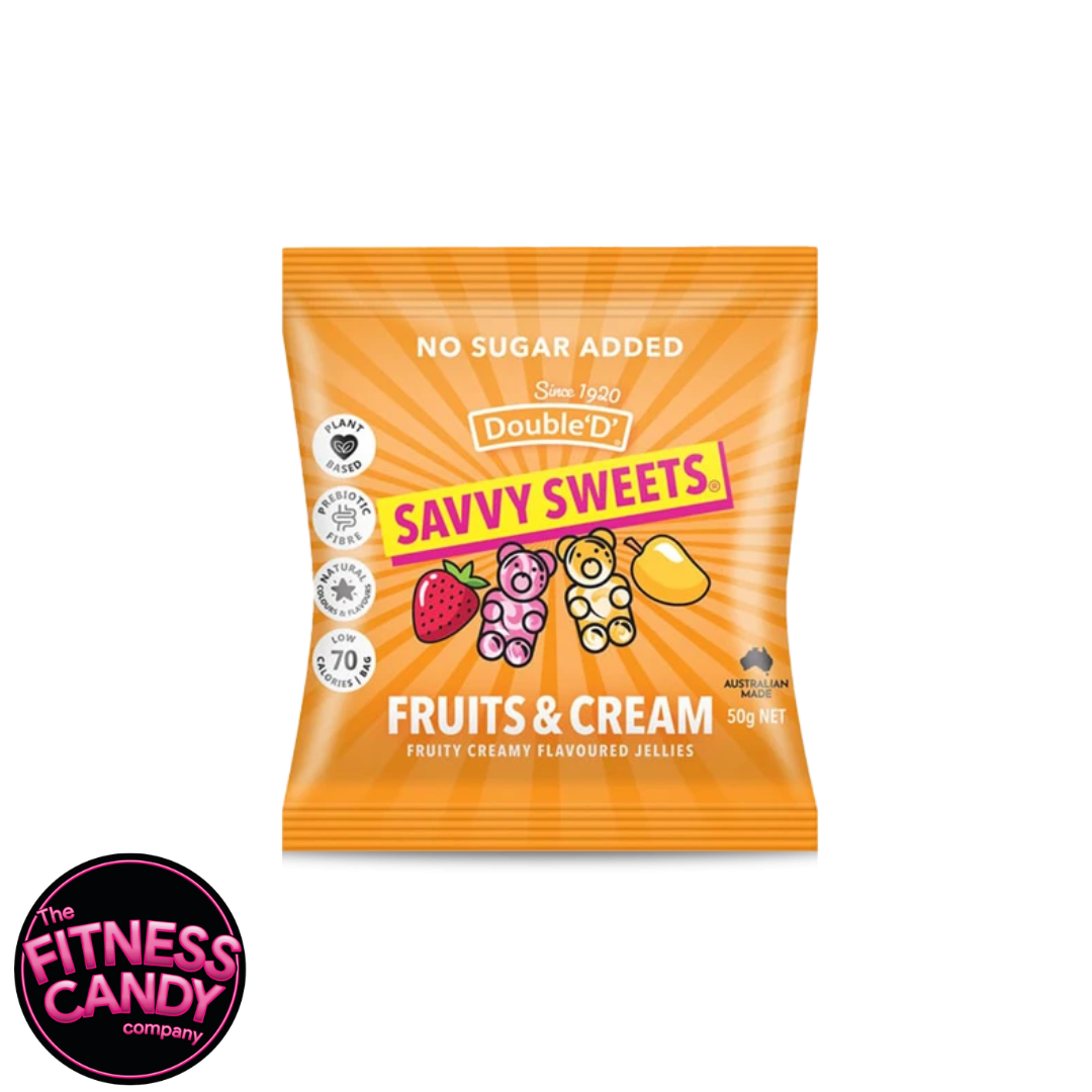 SAVVY SWEETS Fruits 'N Cream Bears