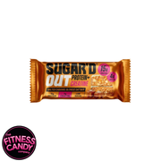 SUGAR'D OUT Protein Creatine Oat Bar Salted Caramel Blondie